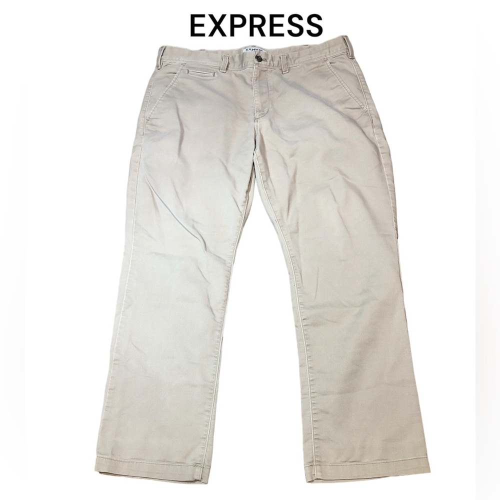 EXPRESS slim fit khaki pants